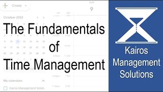 The Fundamentals of Time Management