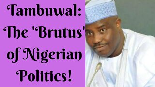 Tambuwal: the 'Brutus' of Nigerian Politics