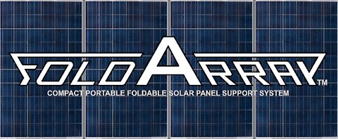 The FOLD ARRAY - Portable Foldable Solar Panel Support System