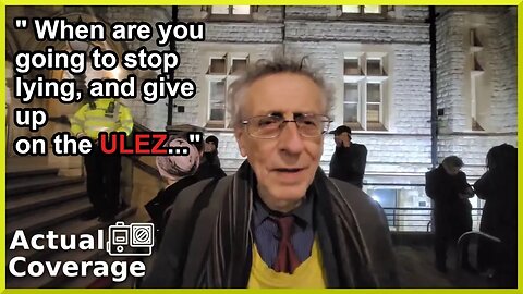 Piers Corbyn denied entry to Sadiq Khans 'people's question time' | EALING TOWN HALL | 2-3-23