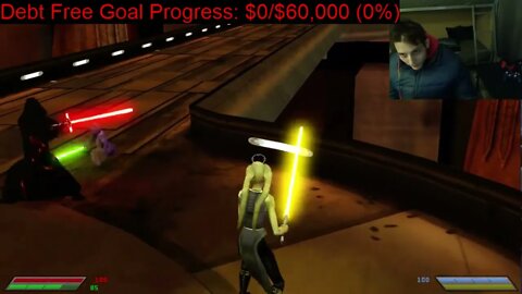 Yoda VS Kylo Ren In A Battle With Live Commentary In Star Wars Jedi Knight Jedi Academy