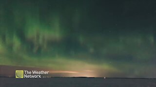 Northern lights dazzle in stunning timelapse