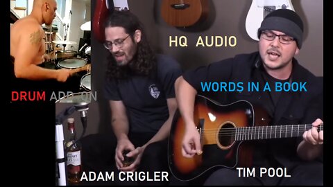 Tim Pool - Words in a Book [ShyDrummerInKilt Drum+Vocal Add-On]