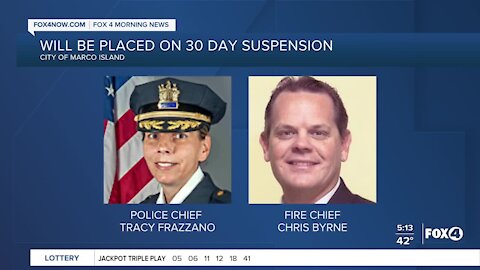 Marco Island Police Chief suspension