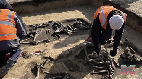 Ancient chariot grave found at construction site for Intel facility in Germany