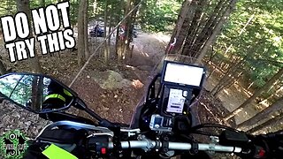 Tenere 700 On Single Track | Tigerton WI OHM Trail