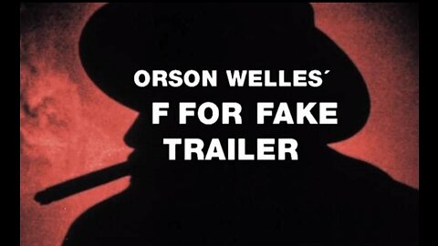 Orson Welles' F for Fake Trailer 1976