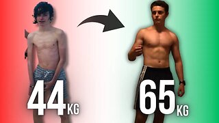 3 PASOS Para Dejar de Ser Un FLACO (+21kg)