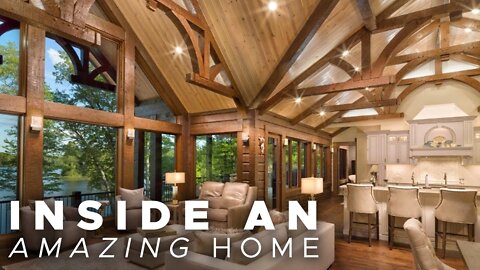 The Most Luxurious Log Cabin in America
