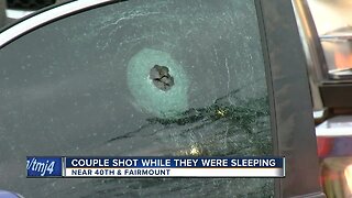 Stray bullets graze Milwaukee couple inside their home while they were sleeping