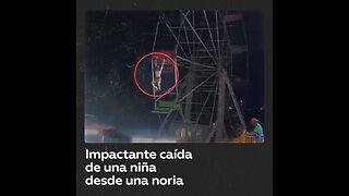 Niña de 11 años cae de una rueda de la fortuna en Brasil