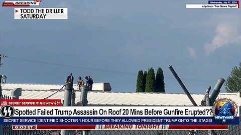 FBI: Secret Service Saw Shooter On Roof 20 Mins Before He Fired!