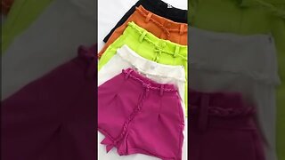 Dê uma olhada em Short Feminino Social de Amarração por R$44,99. Compre pelo o link fixado aqui