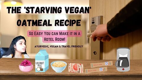 The 'Starving Vegan' Oatmeal #natural #biohacking #breakfast #recipe