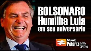 Bolsonaro HUMILHA LULA no dia do seu aniversário! 😂😂😂😂😂