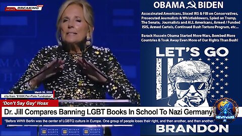 Dr. Jill Compares Banning LGBT Books In School To Nazi Germany