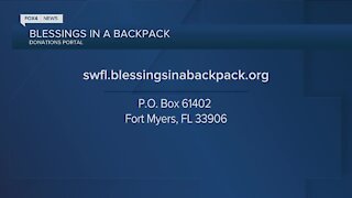 Blessing in a backpack initiative