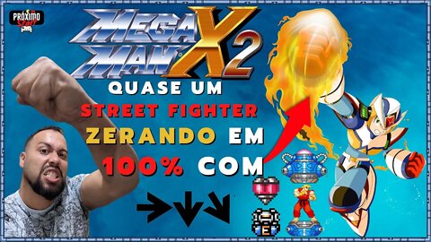 MEGAMAN X2 - ZERADO em 100%+SHORYUKEN com 1 VIDA - PT-BR + DICAS para zerar rápido no SNES+RESENHA!!