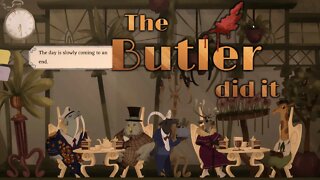 The Butler Did It - Covering Up A Murder (A Furry Point & Click Adventure)