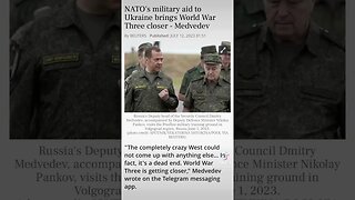 #NATO #Military Aid To #Ukraine Brings WWIII Closer - #medvedev