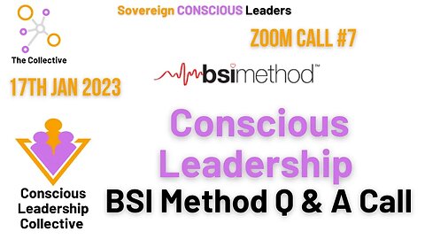 7. Conscious Leadership BSI Method Q & A Call