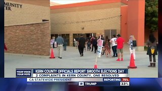 Kern County officials report smooth elections day