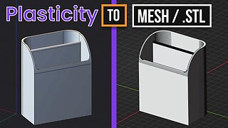 How To Turn Plasticity 3D Files To Mesh | .C3D To .OBJ & .STL | Part 3