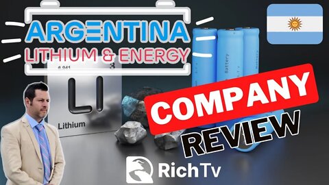 Argentina Lithium & Energy Corp. (TSX-V: LIT, FSE: OAY3, OTC: PNXLF) - RICH TV LIVE Podcast