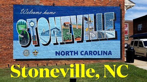 Stoneville, NC, Town Center Walk & Talk - A Quest To Visit Every Town Center In NC
