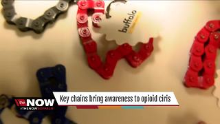 Key chains bring awareness to opioid crisis