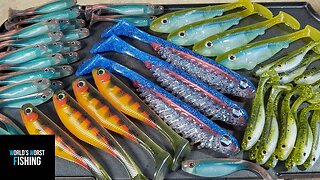 Swimbait-MANIA: Running A Ton Of Soft Plastic Swimbaits