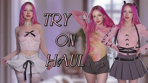 [4K] See-through Try On Haul: Semi-Transparent/See-through clothes | Very revealing clothes