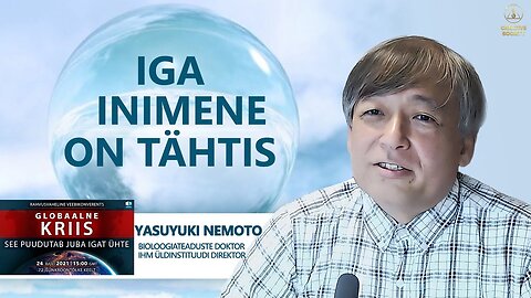 "Potentsiaal muuta maailma. | Yasoyki Nemoto rääkib teaduse vee "