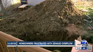 Homeowners frustrated with sewage overflow in Adams County