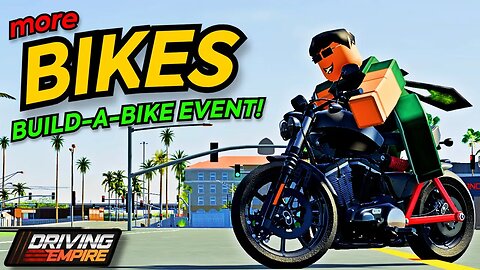 *NEW* Build-A-Bike Event + New Bikes and more! | Roblox Driving Empire