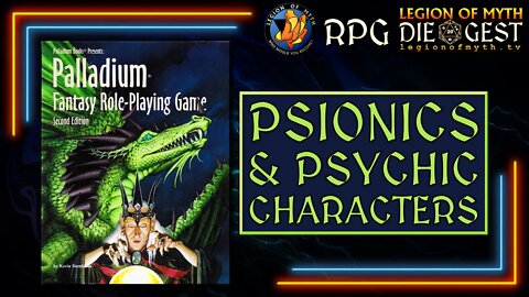 [77-1] - Read through of PALLADIUM FANTASY ROLE-PLAYING GAME (2E) - Psionics & Psychics