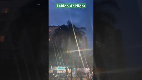 Nighttime In Leblon Rio de Janeiro #shorts