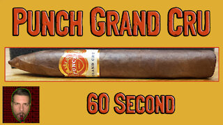 60 SECOND CIGAR REVIEW - Punch Grand Cru - Should I Smoke This