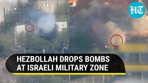 Hezbollah Bombards Israeli Military Zone; Fumes Over No Pause In Gaza 'Assault' | Watch