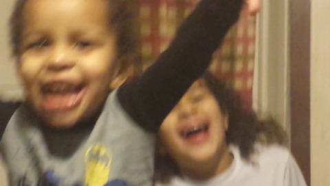 A Little Girl's New Years Resolutions Get Interrupted By Her Little Brother