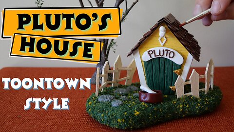 ＜DIY☆Disneyland＞Miniature Pluto's house/＜DIY☆＞ディズニーランド＞ミニチュアプルートの家