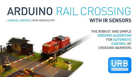 Automatic railway crossing using Arduino