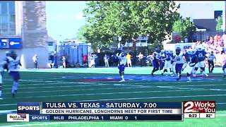 Tulsa Football gears up for first meeting with Texas Longhorns