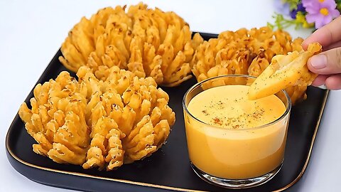 I Have Never Eaten ONIONS So Delicious! Recipe for fried onions with cheese sauce