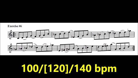 Trumpet Jazz Solo Fluency by Phiip Tauber - Chapter 1 [Major Chords] (Cycles for the Major 7th 06)