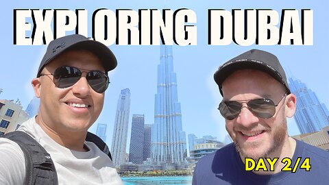 Experience Dubai Marina Night Life, Dubai Mall, Fountain & Emirates ID Biometrics - Vlog Day #2