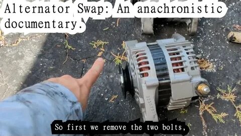 Alternator swap