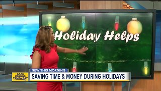 How to save time and money during the holidays