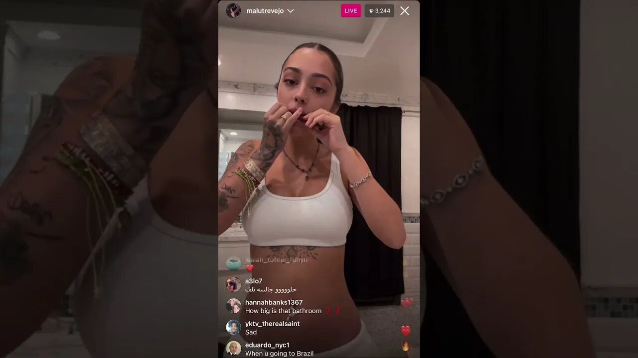 MALU TREVEJO IG LIVE: Malu Tell Story Of Guy Stealing From Her & Tries To  Steal Her Heart (25-02-23)