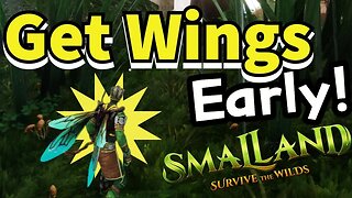 Smalland How To Get Wings Early Glide Everywhere!
